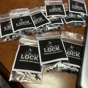 WINGLOCKS™( 2 Wings/2 Name Bars)