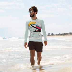 Vintage Toon Men's Rash Guard