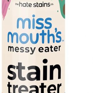 Miss Mouth's Messy Eater Stain Treater Spray - 4oz Stain Remover - Newborn & Baby Essentials - No Dry Cleaning Food, Grease, Coffee Off Laundry, Underwear, Fabric