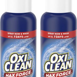 OxiClean Max Force Laundry Stain Remover Spray, 2 fl oz, 2PK
